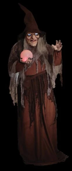 68" DigitEye Soothsayer Witch Animated Prop