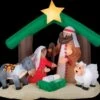 Airblown Holy Family Nativity Large Inflatable Scene 1 Airblown Holy Family Nativity Large Inflatable Scene -Halloween Props Shop airblown holy family nativity large inflatable scene 28745613443120
