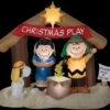Airblown Peanut Nativity Scene 1 Airblown Peanut Nativity Scene -Halloween Props Shop airblown peanut nativity scene 29123605135408