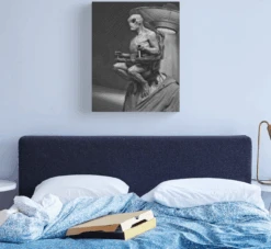 Area 51 Alien Canvas Print -Halloween Props Shop area 51 alien canvas print 29934371471408