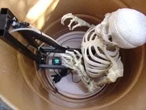 "Barrel Spitter Skeleton" Halloween Animatronic 5 "Barrel Spitter Skeleton" Halloween Animatronic - Image 3