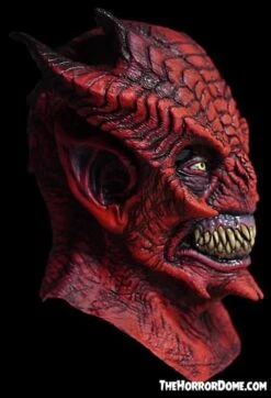 NEW "Bedlam The Demon" HD Studios Pro Halloween Mask -Halloween Props Shop bedlam the demon hd studios pro mask 29658008092720