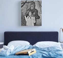 Bigfoot Canvas Print 7 Bigfoot Canvas Print -Halloween Props Shop bigfoot canvas print 29934367113264