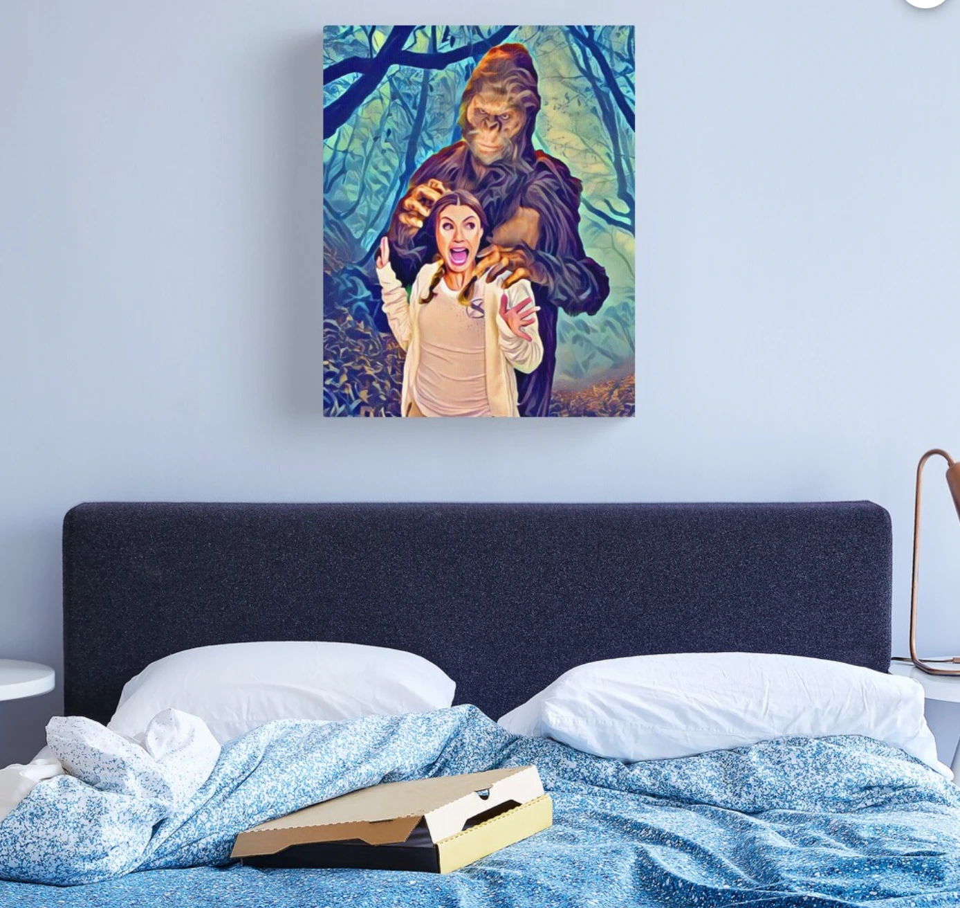 Bigfoot Canvas Print 3 Bigfoot Canvas Print