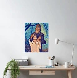 Bigfoot Poster -Halloween Props Shop bigfoot version 3 poster 29931018911792