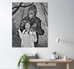Bigfoot Poster -Halloween Props Shop bigfoot version 3 poster 29931019599920