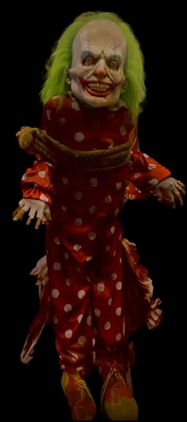 Bigtop Hanging Clown Halloween Animatronic 3 Bigtop Hanging Clown Halloween Animatronic