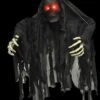 "Black Wrapped Ghoul" Hanging Halloween Decoration -Halloween Props Shop black wrapped ghoul hanging halloween decoration 14358281682992