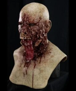 "Buckshot The Zombie" Silicone Mask -Halloween Props Shop buckshot the zombie silicone halloween mask 8671347009