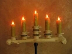 "Candelabra Table Top Halloween Prop W/ 5 Flicker Candles" Haunted House Lighting 9 "Candelabra Table Top Halloween Prop W/ 5 Flicker Candles" Haunted House Lighting -Halloween Props Shop candelabra table top halloween prop w 5 flicker candles haunted house lighting 23614393281
