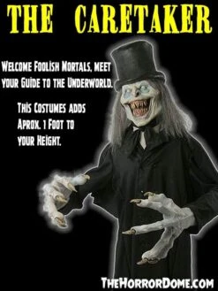 "Caretaker" HD Studios Costume -Halloween Props Shop caretaker hd studios night terror halloween costume 28764079882288