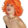 "Choppy Layered Wig - Red/Yellow" Halloween Wigs -Halloween Props Shop choppy layered wig red yellow halloween wigs 23641355073