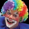 "Clown - 7 Color Rainbow" Halloween Wig -Halloween Props Shop clown 7 color rainbow halloween wig 28425698050096