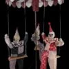 "Clown Go-Round" Electric Animated Halloween Prop -Halloween Props Shop clown go round electric animated halloween prop 28426255237168
