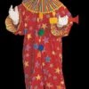 "Clown Jumpsuit - Red" Costume -Halloween Props Shop clown jumpsuit red value halloween costume 14203075887152