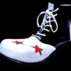 "Clown Shoes - Black & White" Halloween Costume Shoes