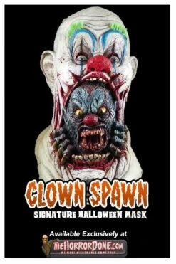 "Clown Spawn" HD Studios Pro Mask -Halloween Props Shop clown spawn hd studios pro halloween mask 28753797382192