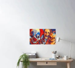 Clownin Around Poster -Halloween Props Shop clownin around poster 29931445714992