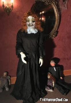 "Cracked Porcelain Doll" HD Studios Pro Costume -Halloween Props Shop cracked porcelain doll hd studios pro halloween costume 23198034881