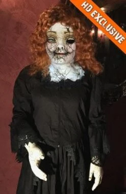 "Cracked Porcelain Doll" HD Studios Pro Costume -Halloween Props Shop cracked porcelain doll hd studios pro halloween costume 24038466113