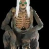 "Crouching Bones" Electric Animated Skeleton Halloween Prop -Halloween Props Shop crouching bones electric animated skeleton halloween prop 28664325701680
