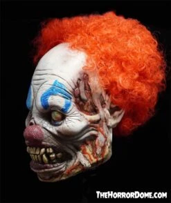"Decomposing Damien The Clown" HD Comfort Mask -Halloween Props Shop decomposing damien the clown hd studios comfort fit halloween mask new for 2020 15326368792624