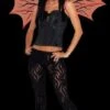 "Demonette - Red W/Veins" Halloween Costume Wings -Halloween Props Shop demonette red w veins halloween costume wings 14231469785136