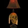 "Desk Lamp With Life-size Corpse Head And Antique Shade" Haunted House Lighting 2 "Desk Lamp With Life-size Corpse Head And Antique Shade" Haunted House Lighting -Halloween Props Shop desk lamp with life size corpse head and antique shade haunted house lighting 14363813249072