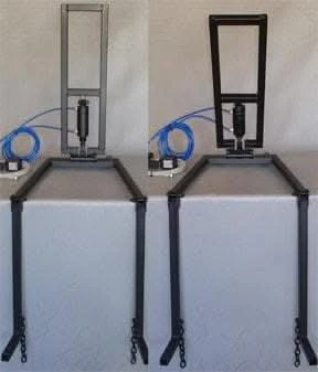 "Electric Chair Armature" Halloween Animatronic Frame 3 "Electric Chair Armature" Halloween Animatronic Frame