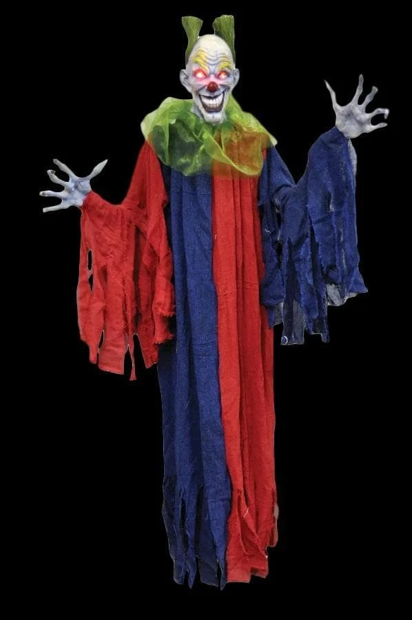 "Evil Clown" Hanging Halloween Decoration - 60 Inch 3 "Evil Clown" Hanging Halloween Decoration - 60 Inch