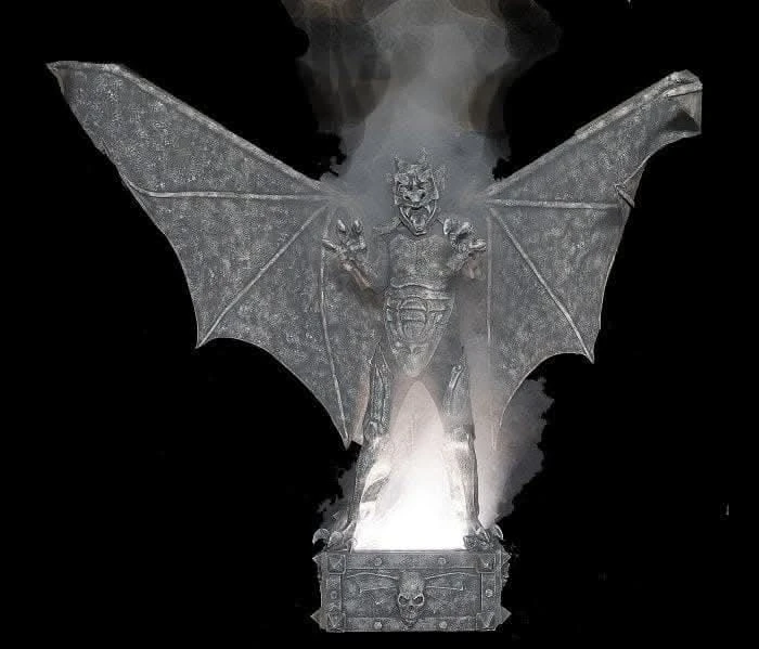 "Gargoyle Shocktronic" Live Actor Halloween Animatronic 3 "Gargoyle Shocktronic" Live Actor Halloween Animatronic
