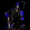 "Grim Death Reaper" Halloween Animatronic -Halloween Props Shop grim death halloween animatronic 31350027583536