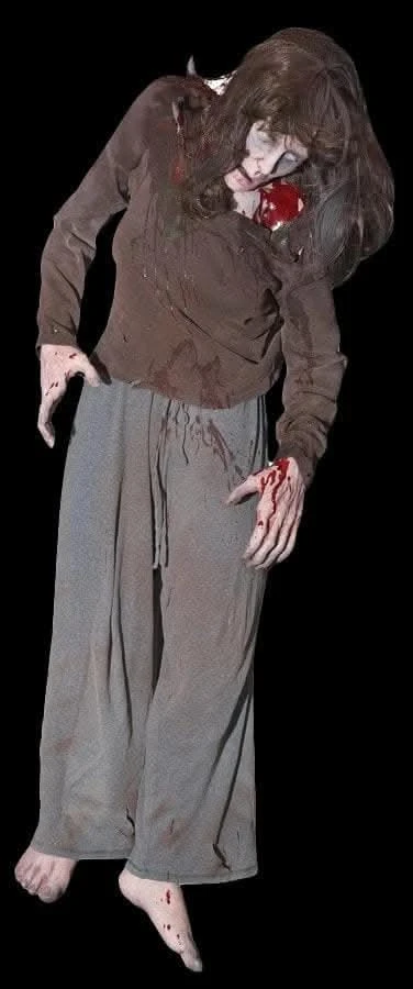 "Hooked Helen" Electric Animated Halloween Prop 3 "Hooked Helen" Electric Animated Halloween Prop