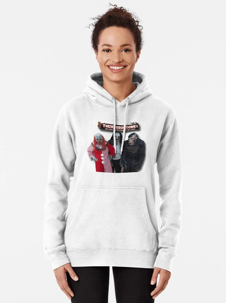 HorrorDome Monster Pullover Hoodie 4 HorrorDome Monster Pullover Hoodie - Image 2