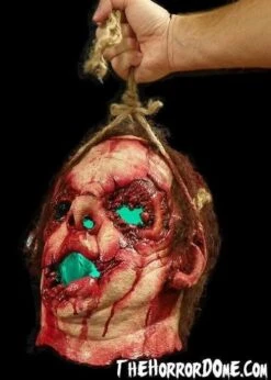 "Jack The Lantern" Lighted Severed Head Halloween Prop -Halloween Props Shop jack the lantern lighted severed head halloween prop 28753996349488