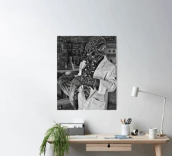 Lab Experiment Poster -Halloween Props Shop lab experiment poster 29931833032752