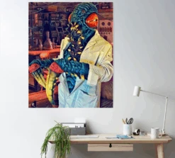 Lab Experiment Poster -Halloween Props Shop lab experiment poster 29931833294896