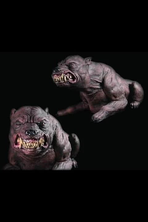 "Mad Dog" Electric Animated Halloween Prop 3 "Mad Dog" Electric Animated Halloween Prop