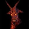 "Molten Devil Head Bust" Halloween Prop -Halloween Props Shop molten devil head bust halloween prop 8179878337