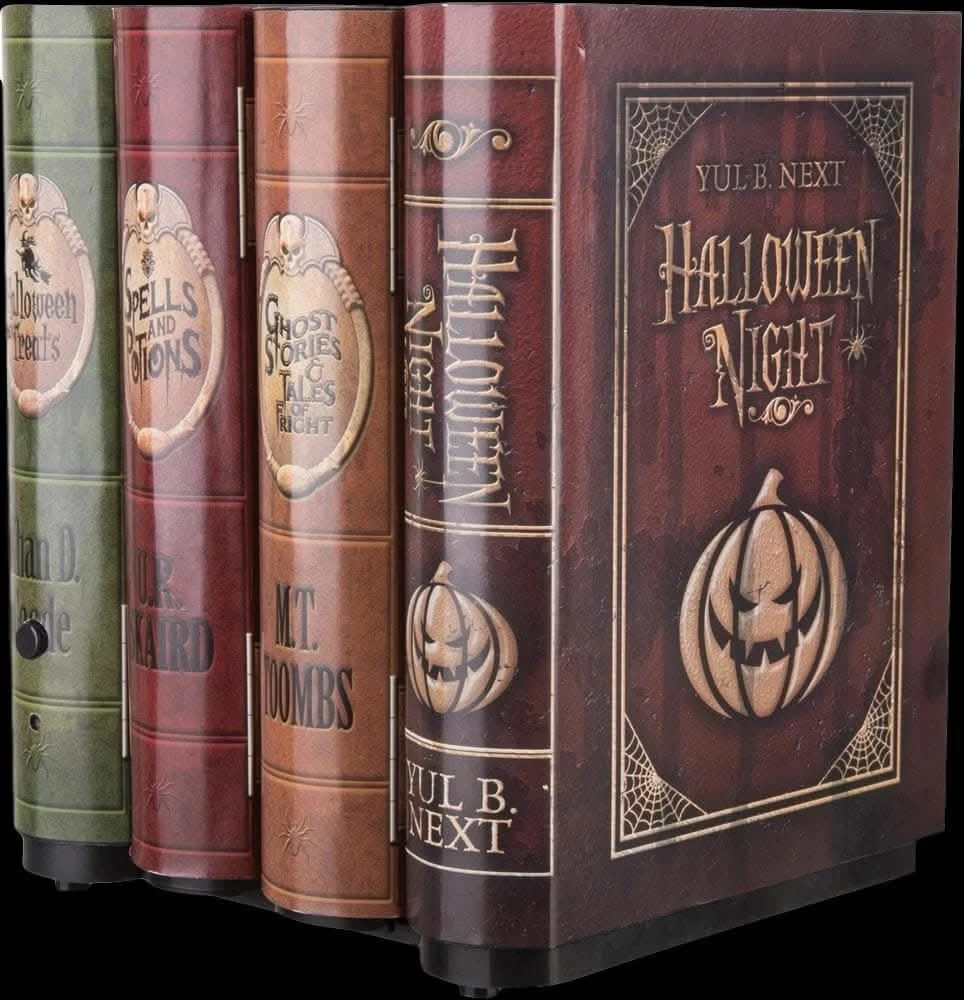 "Moving Haunted Books" Animated Halloween Prop 3 "Moving Haunted Books" Animated Halloween Prop