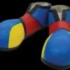 "Multi-Color Clown Shoes - Latex" Halloween Costume Accessory 1 "Multi-Color Clown Shoes - Latex" Halloween Costume Accessory -Halloween Props Shop multi color clown shoes latex halloween costume accessory 28425675767856