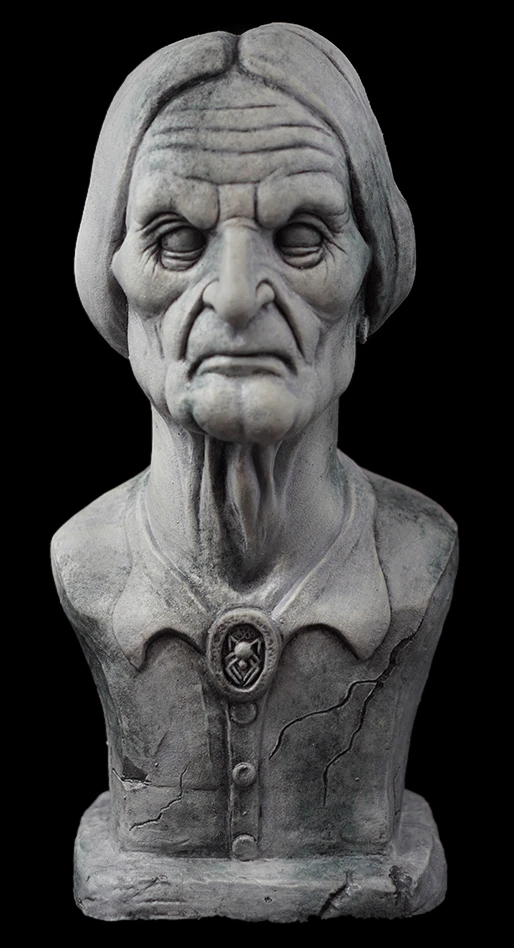 "Madam And Master Macy Ghostly Manor Busts" HD Exclusive Halloween Decoration 4 "Madam And Master Macy Ghostly Manor Busts" HD Exclusive Halloween Decoration - Image 2