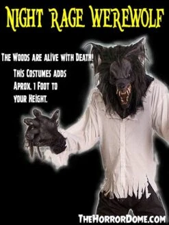 "Night Rage" HD Studios Costume 11 "Night Rage" HD Studios Costume -Halloween Props Shop night rage werewolf hd studios night terror halloween costume 28731851538480