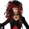 "Nightmare Black Widow" Halloween Wig -Halloween Props Shop nightmare black widow halloween wig 8179908353