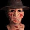 "Nightmare On Elm Street 1 - Freddy" Deluxe Mask With Hat -Halloween Props Shop nightmare on elm street 1 deluxe freddy with hat mask 28733413916720