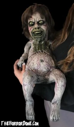 "Possessed Baby" HD Studios Halloween Puppet Prop -Halloween Props Shop possessed baby hd studios halloween puppet prop 28753461248048
