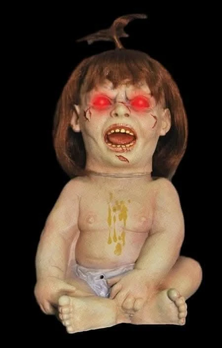 "Prized Possession" Electric Animated Zombie Halloween Prop 3 "Prized Possession" Electric Animated Zombie Halloween Prop