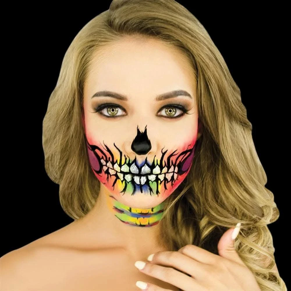 Rainbow Skull Boxed Makeup Kit 3 Rainbow Skull Boxed Makeup Kit