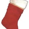 "Red Plush Stocking" Christmas Decoration -Halloween Props Shop red plush stocking christmas decoration 8179510145