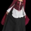 "Red Riding Hood" Deluxe Costume -Halloween Props Shop red riding hood deluxe women s halloween costume 14919736393776